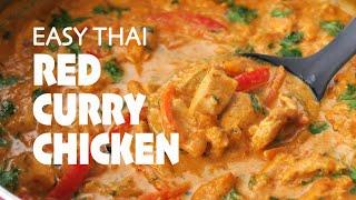 Easy Thai Red Curry Chicken {One Pot, 30-Minute Meal}
