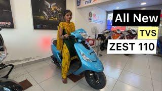 Tvs Zest 110 Gloss Full review features prices | Tvs Bareilly