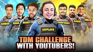 INTENSE  Friendly Challenge With PAKISTANI YouTubers In PUBG Mobile !!