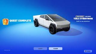 How to Get FREE Tesla Cybertruck in Fortnite - How To Complete Summer Road Trip Quests Fortnite