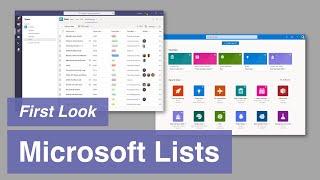 Microsoft Lists - First Look