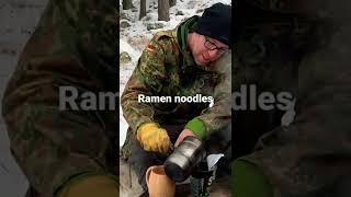 How to add flavor to Ramen #bushcraft #survival