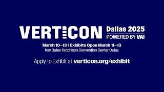 Largest Helicopter Advanced Air Mobility Show | VERTICON 2025 in Dallas