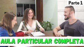 AULA PARTICULAR DE INGLÊS COMPLETA | Veja Como é Minha Aula Particular | Parte 1