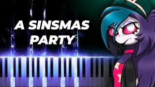 A SINSMAS PARTY (I'LL MURDER YOU) HELLUVA BOSS - piano karaoke instrumental cover - SINSMAS