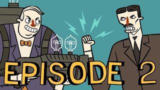 Episode 2: Electric Boogaloo | Tesla vs Edison | Adult Animation