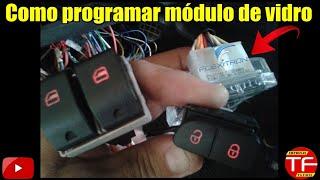 Como programar o módulo de vidro FTW22BEs Flextron para VW e FIAT