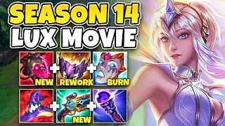 TRYING EVERY LUX BUILD POSSIBLE FOR SEASON 14! (THE LUX MOVIE)
