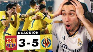 REACCIONANDO al Barcelona vs Villarreal 3-5 *ADIÓS a LA LIGA*