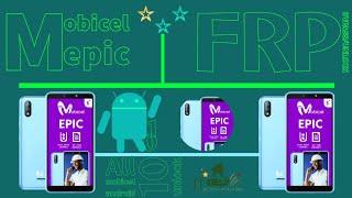 mobicel epic 1frp bypass without pc || mobicel epic google account bypass | unlock mobicel frp lock