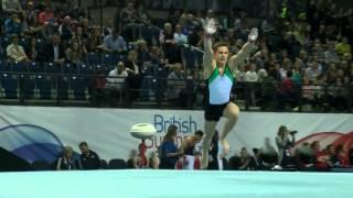 Brinn Bevan - floor  -2015 British Gymnastics Championships - Men's Masters