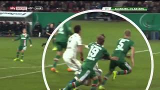 Augsburg vs Bayern Munich 0 2 Highlights 2013 German Cup Robben Injury Muller Goals Video  Soccer Bl