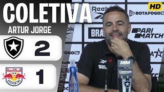 COLETIVA ARTUR JORGE | BOTAFOGO 2 x 1 RED BULL BRAGANTINO - PÓS JOGO