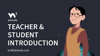 Teacher and Student Introduction to W3Schools.com