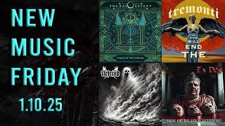 New Music Friday - Rock and Metal Releases for 1-10-25