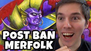 Modern Merfolk in the NEW Post Ban Metagame! (MTG Gameplay)