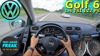 2012 Volkswagen Golf 6 1.4 TSI 122 PS TOP SPEED AUTOBAHN DRIVE POV