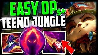 TEEMO JUNGLE META IS HERE TO STAY (Best Build/Runes) How to Play Teemo Jungle & Carry Low Elo S14