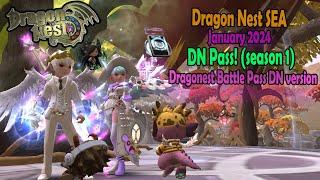 DN Pass Season 1 (Dragonest Battle Pass) | January 2024 | DN SEA