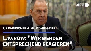 Lawrow: "Wir werden entsprechend reagieren" | AFP