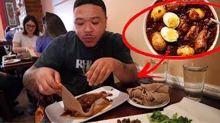 Trying Doro Wat for the first time! | Ethiopian food