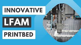 Mechanical bonding your print to CEAD's innovative LFAM print bed