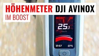 DJI AVINOX BOOST-Modus im TEST - Wie viele Höhenmeter sind machbar?