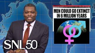 Weekend Update: Scientists Concerned Men Could Go Extinct in 6 Million Years - SNL