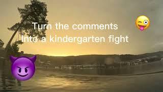 Tern the comments into a kindergarten fight #funny #kindergarten #commentfight