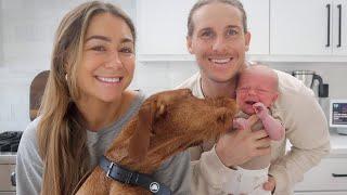 A Day in the Life with a Newborn! | Julia & Hunter Havens