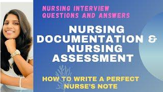 HOW TO WRITE A PERFECT NURSE’S NOTE#NURSING DOCUMENTATION &ASSESSMENT#Mr.Miracle