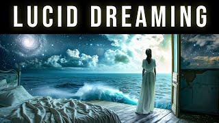 Lucid Dreaming Sleep Hypnosis To Induce Lucid Dreams | Lucid Dream Induction Black Screen Music