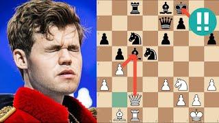 Magnus Carlsen CRUSHED in Shocking Upset by Vidit Gujrathi! Unbelievable Game!