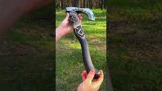 Viking Hatchet, Beard Axe #vikings #shorts