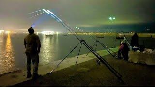 A NIGHT on HOLYHEAD BREAKWATER️ UK Sea Fishing