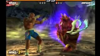 Tekken 5 Bruce vs Jinpachi