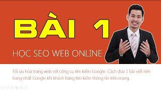 [ Marketing Online ] Học Marketing Online Cho người mới bắt đầu Bài 1