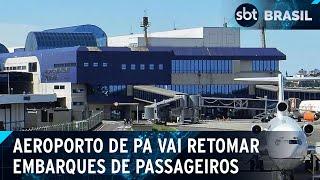 Aeroporto Salgado Filho vai retomar atividade de embarque na próxima segunda | SBT Brasil (08/07/24)