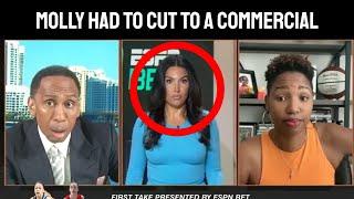 Monica McNutt Checks Stephen A Smith Live On Air Leaving Everyone Speechless After Heated Argument