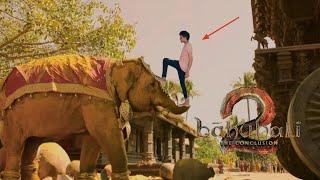 Just for fun|| watch till end || Bahubali 2 Funny edit || yobuprabhas || prabhas