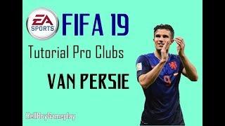 Fifa 19 | Tutorial face Robin Van Persie -  Feyenoord Rotterdam | Pro clubs