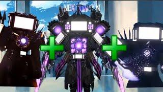 3 Upgraded Titan Tv-Man/Cinemaman fusion = ??? (Dafuqboom + Domstudio) #skibiditoilet #viral
