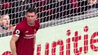 Incredible save by James Milner to secure Liverpool victory HIGH