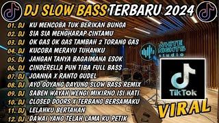 DJ SLOW BASS TERBARU 2024 || DJ VIRAL TIKTOK FULL BASS  DJ KU MENCOBA TUK BERIKAN BUNGA