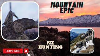 HUNTING BULL TAHR IN THE SNOWY MOUNTAINS OF NZ | FOREST DESTROYED BUT WE MAKE THE SHOT COUNT
