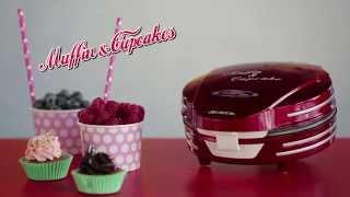 Muffin & Cupcake Maker - Party Time - Piastra per preparare Muffin e Cupcake a casa - Ariete 188