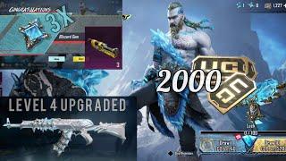 Arctic Conqueror Crate Opening BGMI [2000 UC Lucky Create Opening]