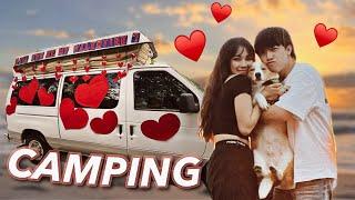 VALENTINES DAY VLOG (Camping In Our Camper Van!!)