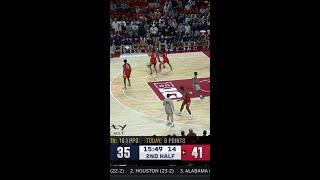 Andrew Funk Hits the Deep Three at Maryland | Penn State Men's Basketball