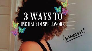 3 Ways to Use HAIR in Spellwork | ‍️ #spirituality #brujeria #bruja #energywork